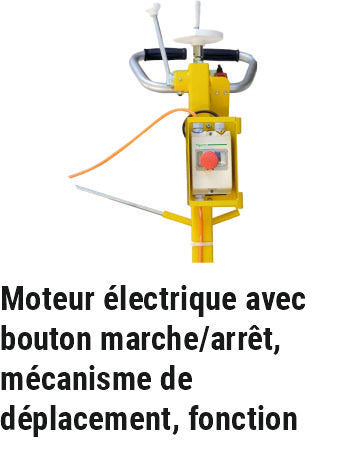 Fraiseuse de sols AirTec EUROSPRINT ES-200 et ES- 200-B