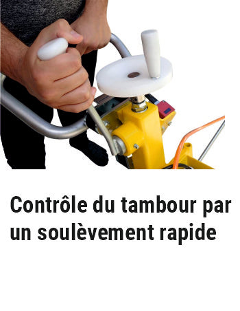 Fraiseuse de sols AirTec EUROSPRINT ES-200 et ES- 200-B