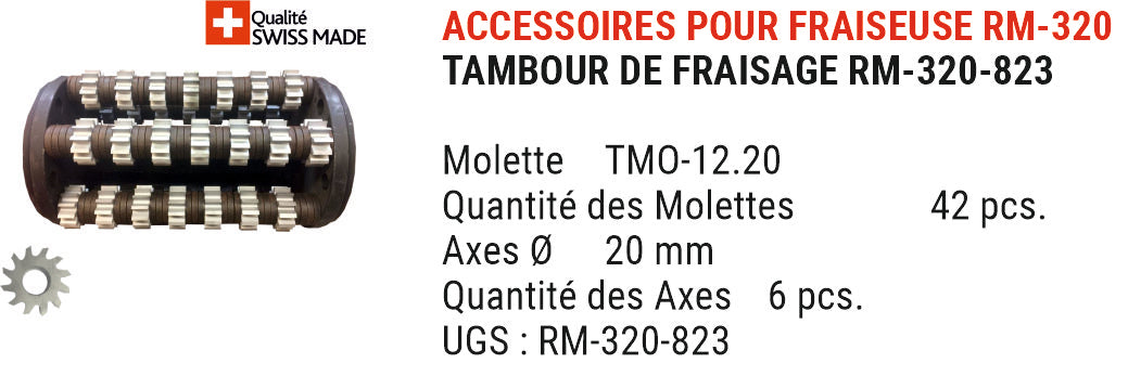 Fraiseuse de sols AirTec ROTO-MAT RM-320