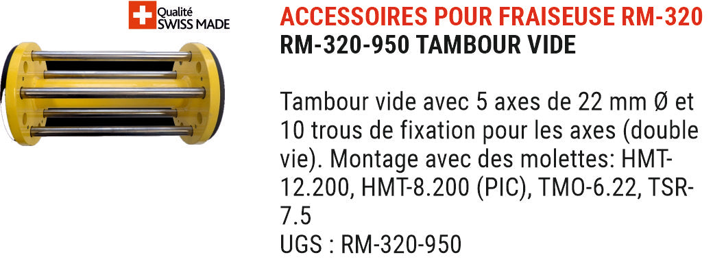 Fraiseuse de sols AirTec ROTO-MAT RM-320