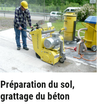 Fraiseuse de sols AirTec ROTO-MAT RM-400