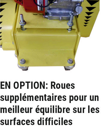 Fraiseuse de sols AirTec ROTO-TIGER RT-2000 MULTITALENT