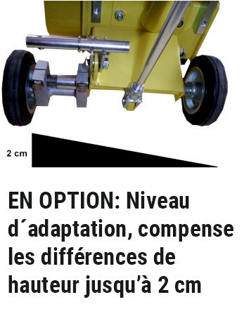Fraiseuse de sols AirTec ROTO-TIGER RT-2000 MULTITALENT