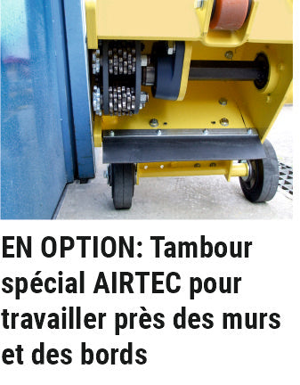 Fraiseuse de sols AirTec ROTO-TIGER RT-2500