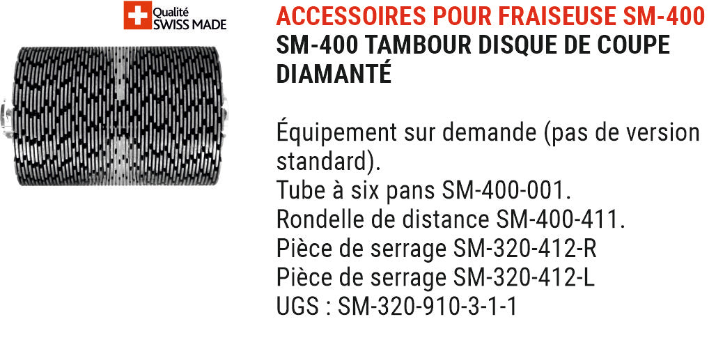 Fraiseuse et coupeuse de sols AirTec SHAVE-MASTER SM-400