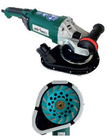 Ponçeuse de béton et rénovation AirTec BS-180-EL-P