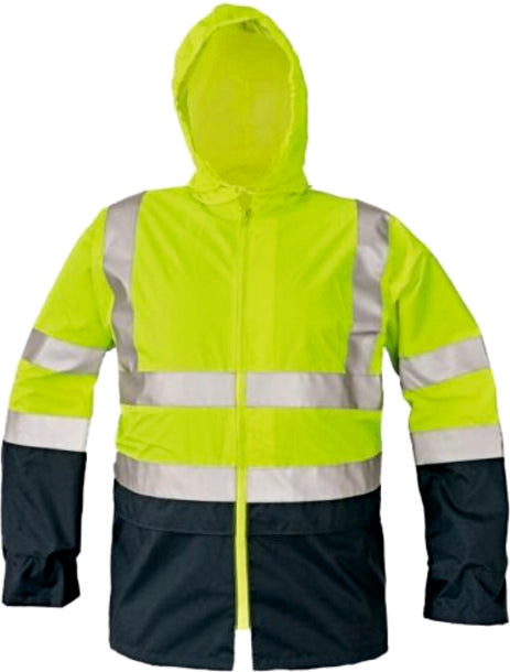 Veste anti-pluie EPPING HV orange/bleu marine