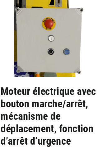 Fraiseuse et coupeuse de sols AirTec SHAVE-MASTER SM-320