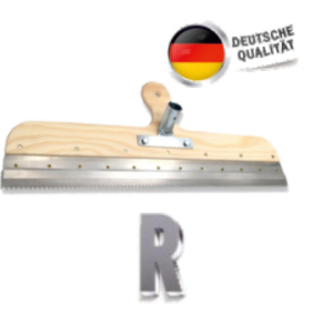 Raclette de surface avec support pour manche