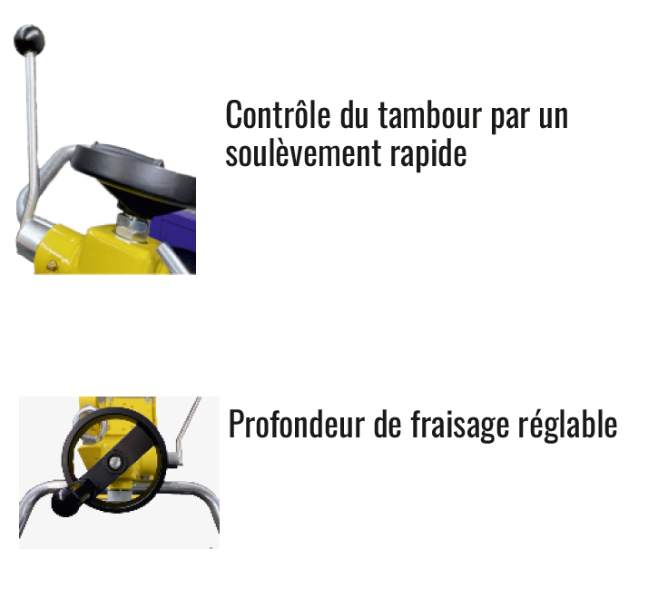 Fraiseuse de sols AirTec ROTO-TIGER RT-2500 - Image 2