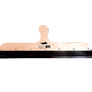 Raclette dentée à grande surface