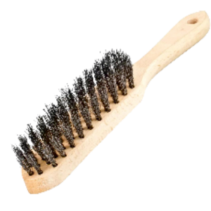 Brosse en acier - 5 rangées