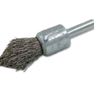 Brosse métallique à bouts pontus