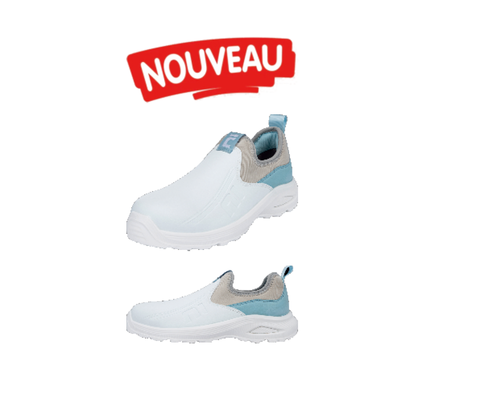 Chaussons HYGOSAFE SB ESD SR blancs