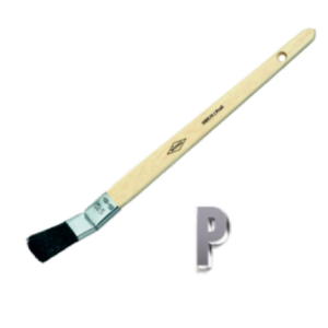 Pinceau plat, courbé - PREMIUM