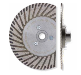 DISQUE DE COUPE ET DEMEULAGE M14: 2 Étapes de travail avec un seul outil !