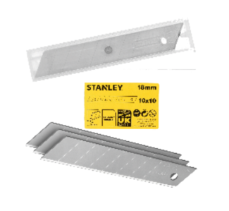 Lames de cutter droites STANLEY