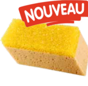 Éponge à double usage pour le jointoiement