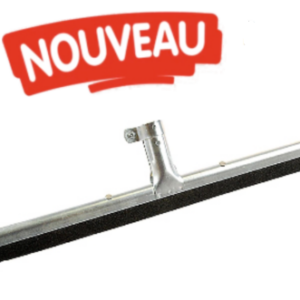 Raclette pour sols avec bandes en caoutchouc mousse