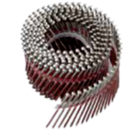 Clous en rouleaux crantés tête lentilles CK16RL