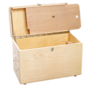 Coffret à outils en bois