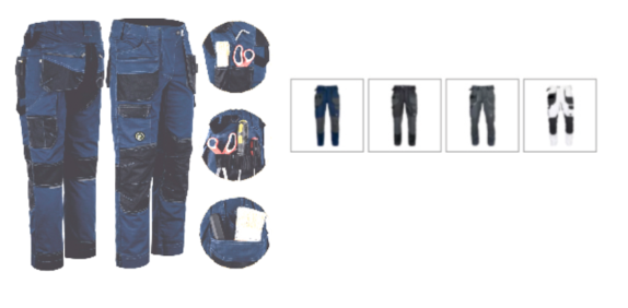 Pantalons de travail DAYBORO PFM - Image 2